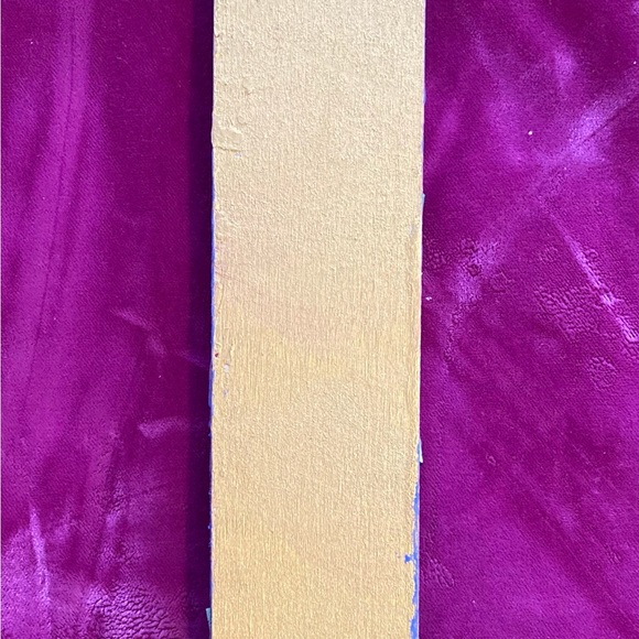 Handmade Polymer Clay Mosaic Art “Bee Mindful”Plaque Original On Wood - Picture 10 of 11